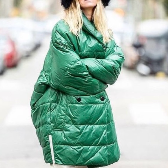 Baum und Pferdgarten Green Oversized Siri Coat, XS, Puffer - Picture 7 of 13
